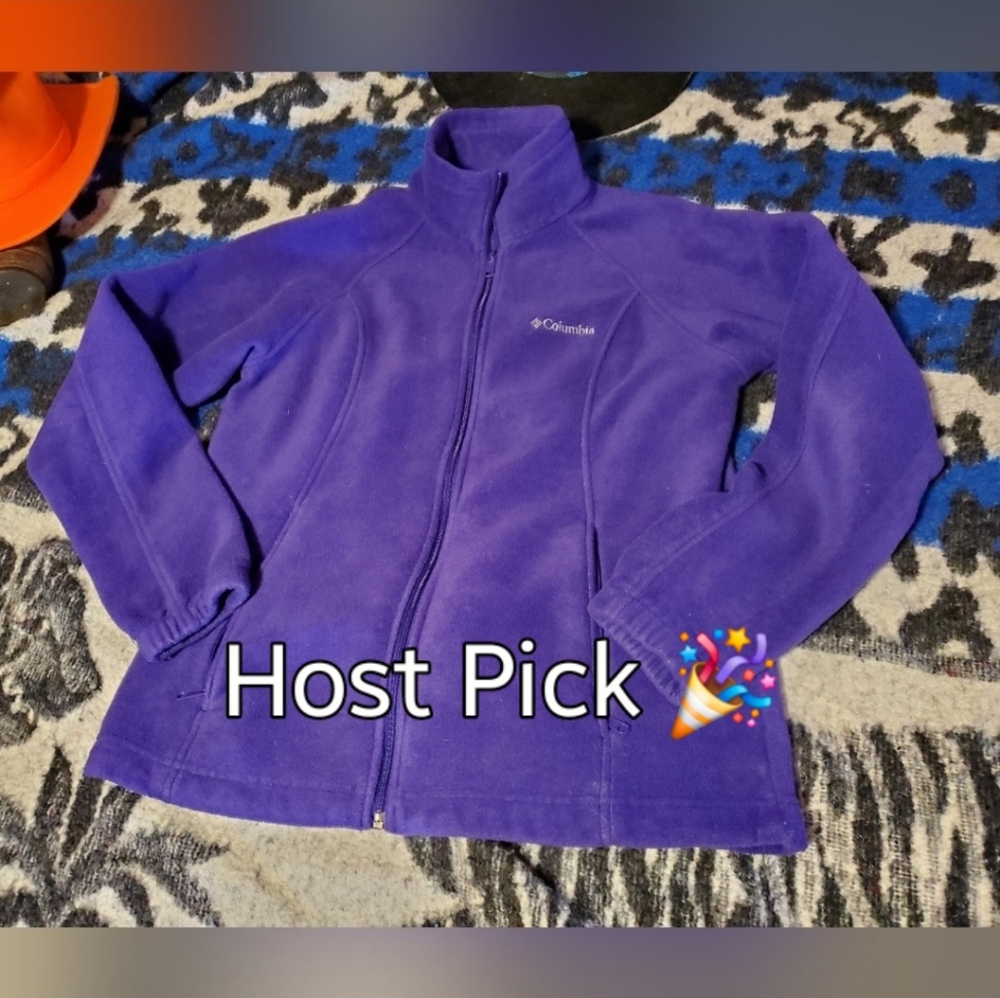 ==^Columbia jacket - purple size Large